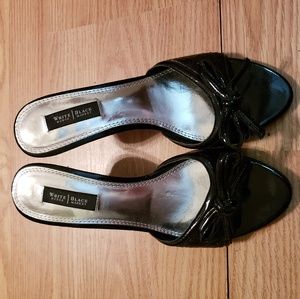 White House Black Market Slides with Heel